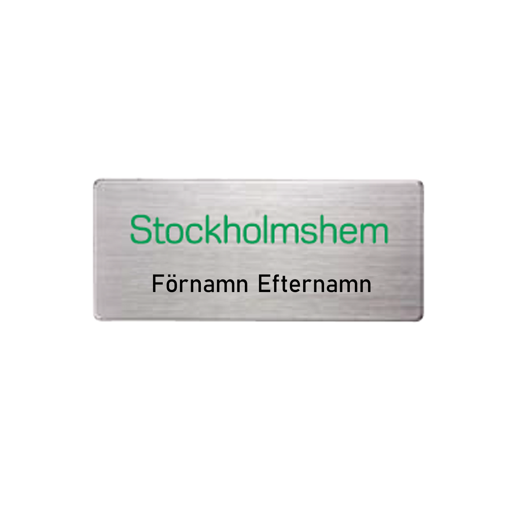 Namnskylt, Förnamn och Efternamn