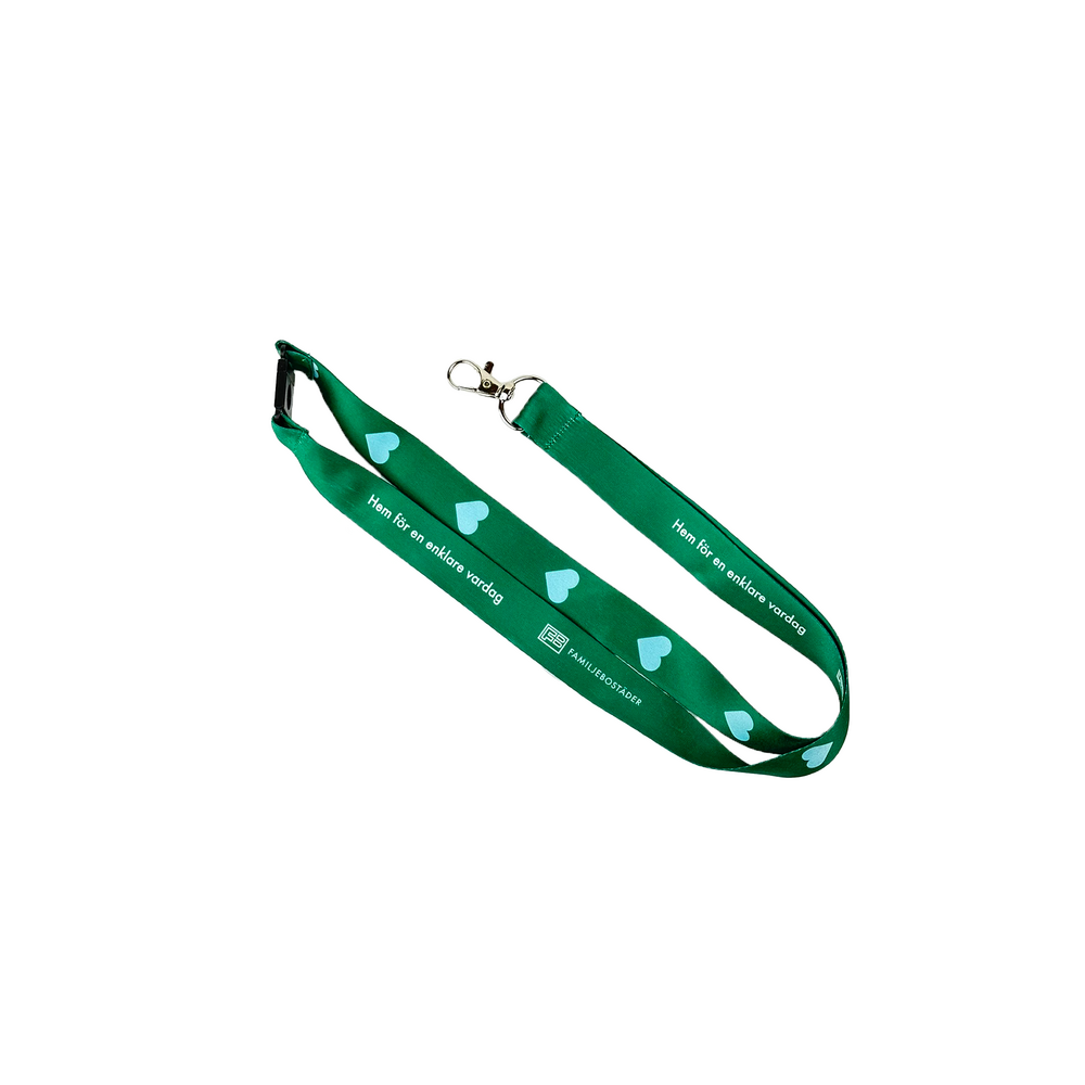 Logoband Rpet, långt 50-pack, Grön