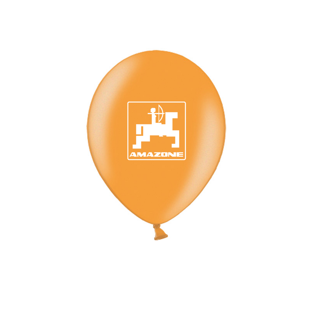 Ballong Amazone, 100-pack, Orange