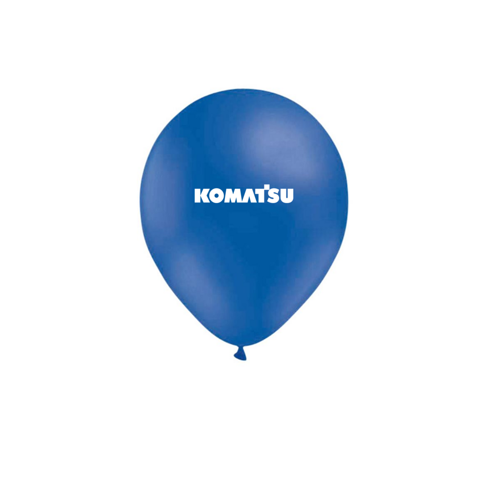 Ballong Komatsu, 100-pack, Blå