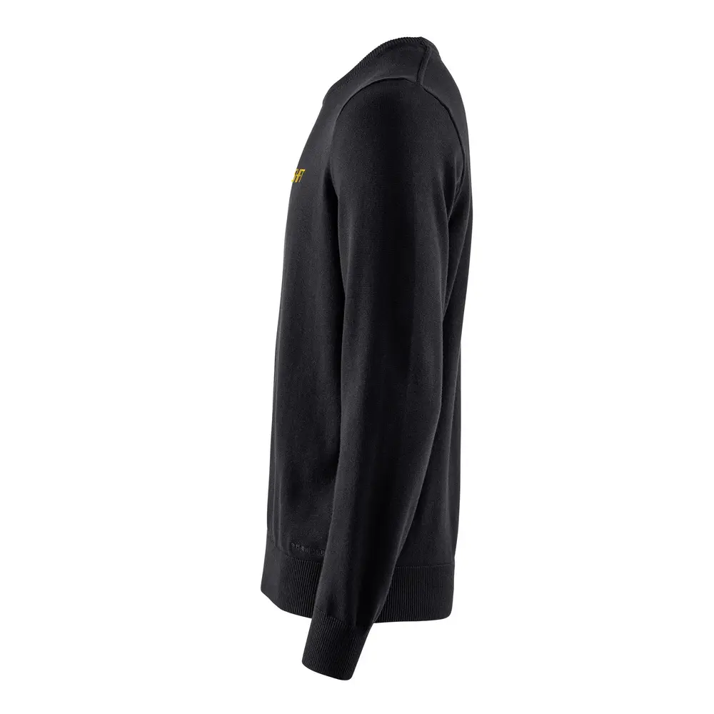 Långärmad stickad Sweater Herr