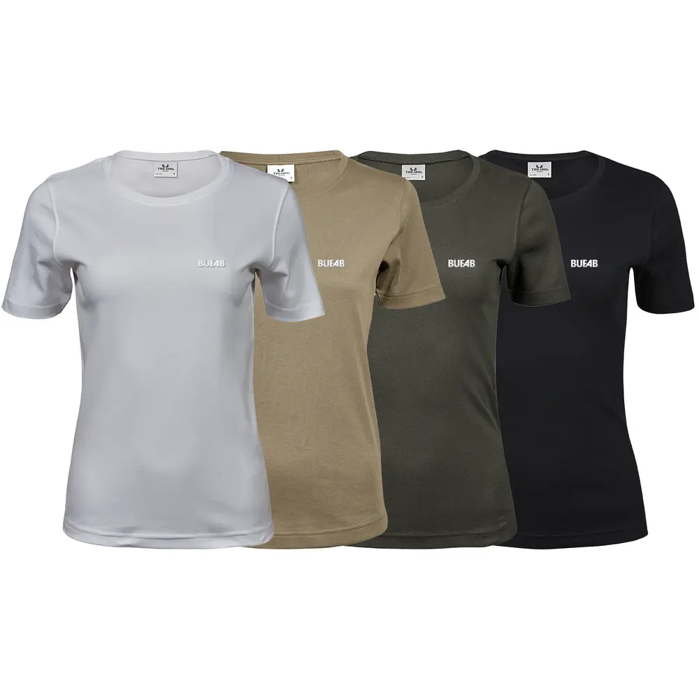 T-shirt, dam, vit 3D-logo,