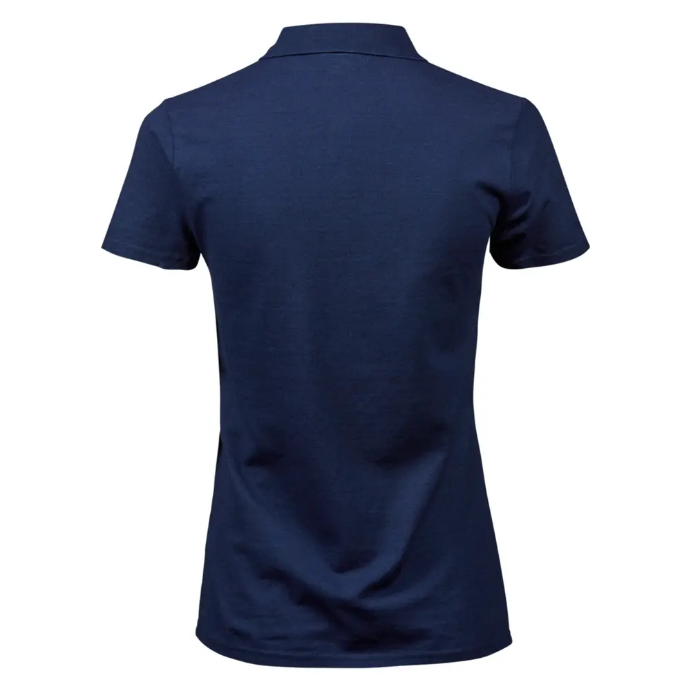 Piké, stretch, dam, brodyrlogo - Denim collection