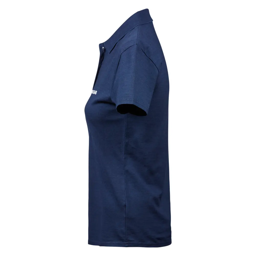 Piké, stretch, dam, brodyrlogo - Denim collection