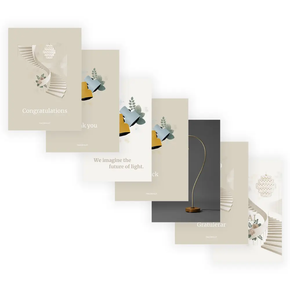 Vykort, A6, 25-pack