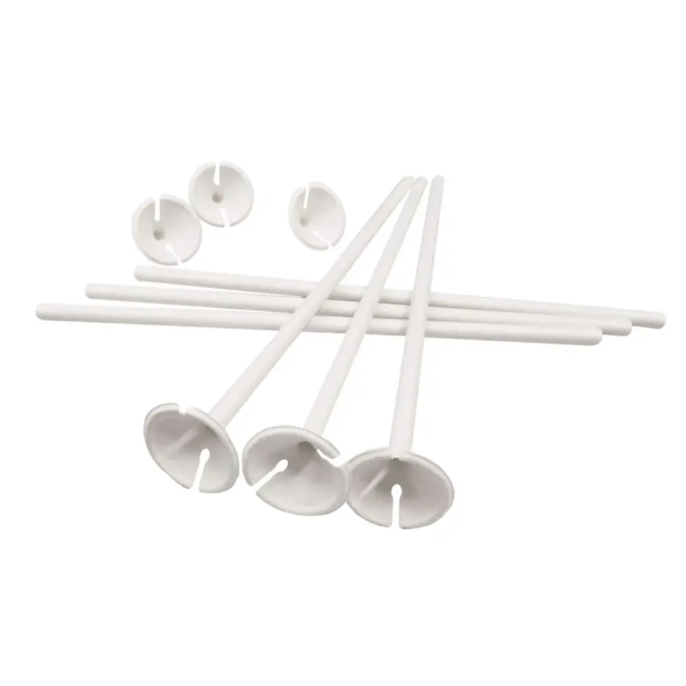 Ballongpinne inkl fäste, 100-pack