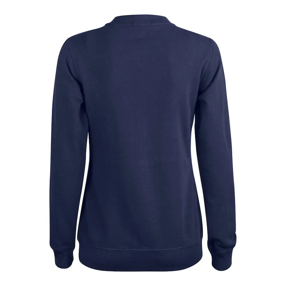 Sweatshirt med hel dragkedja Eko bomull, dam