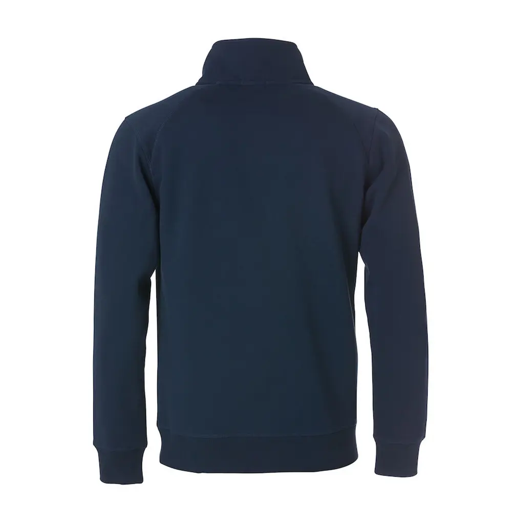 Sweatshirt med halv dragkedja