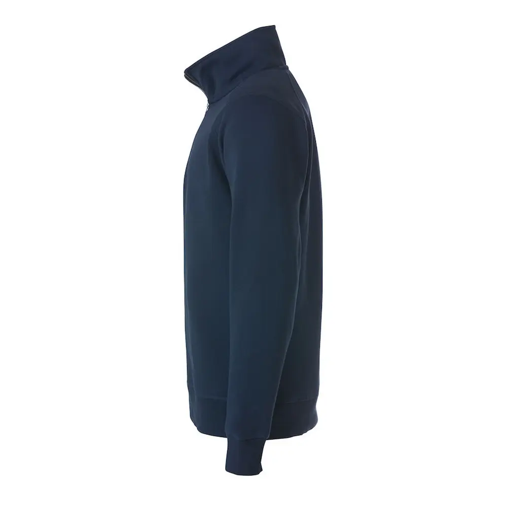 Sweatshirt med halv dragkedja