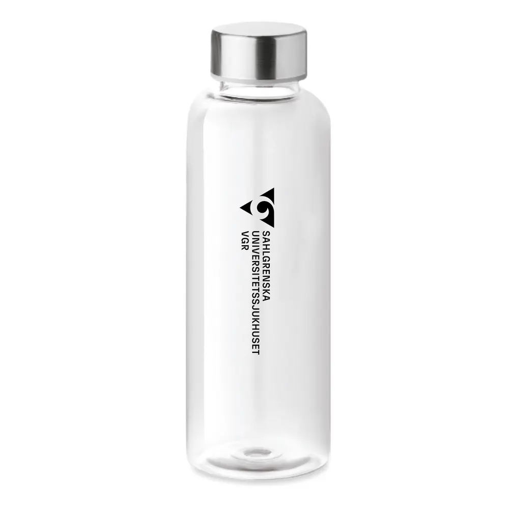 SU, Vattenflaska, 500ml, 25-pack, transparent