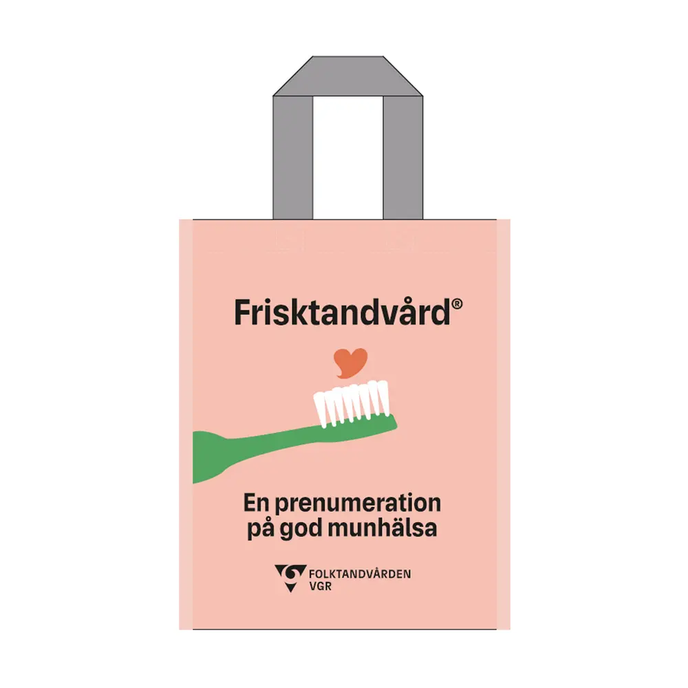 FTV, Flergångskasse, 50-pack, rosa