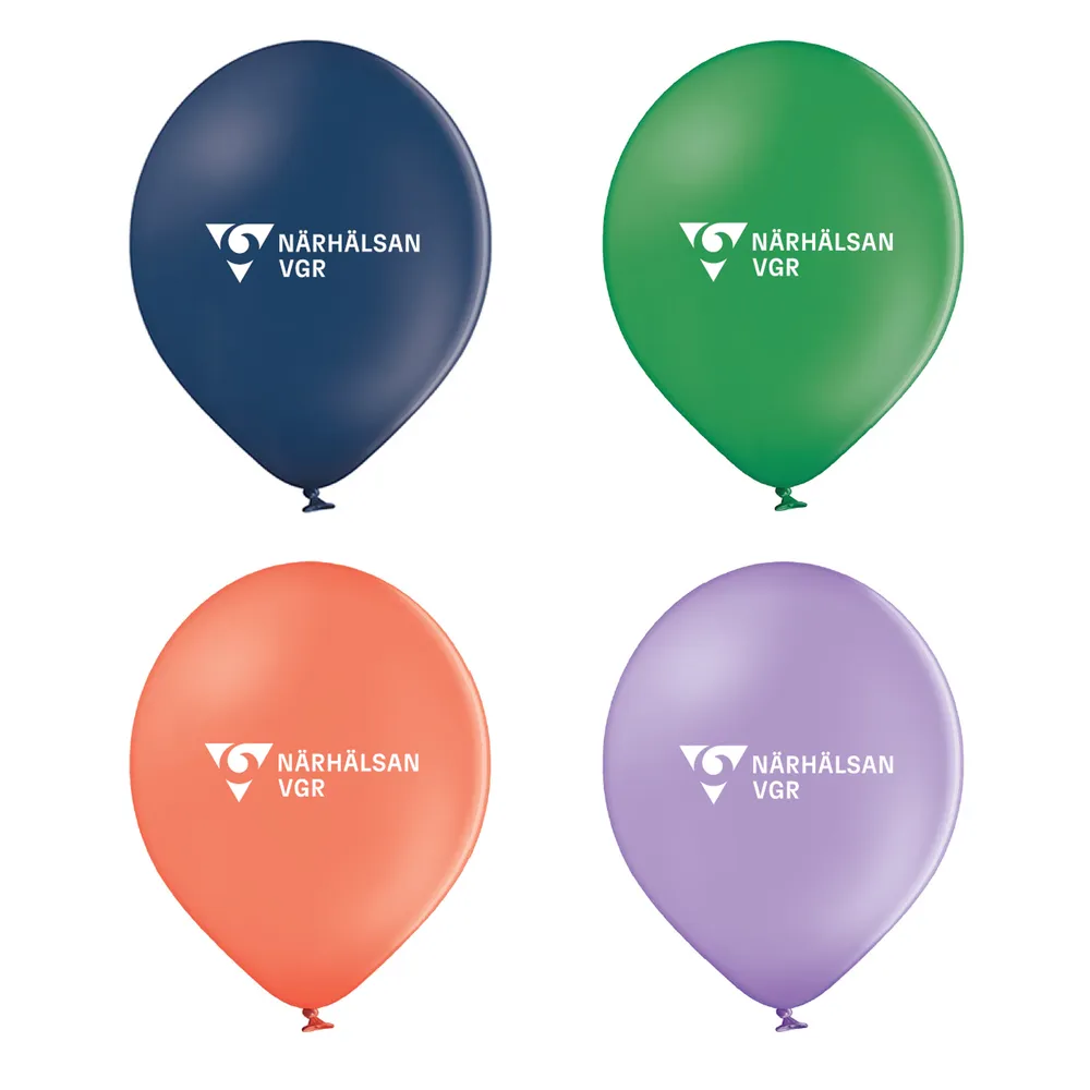 NH, Ballonger, 100-pack, blandade färger