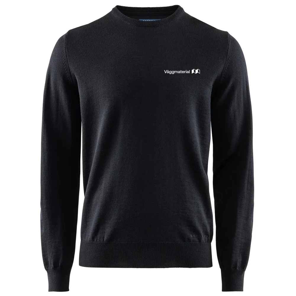 Sweatshirt, crewneck, herr, Väggmaterial