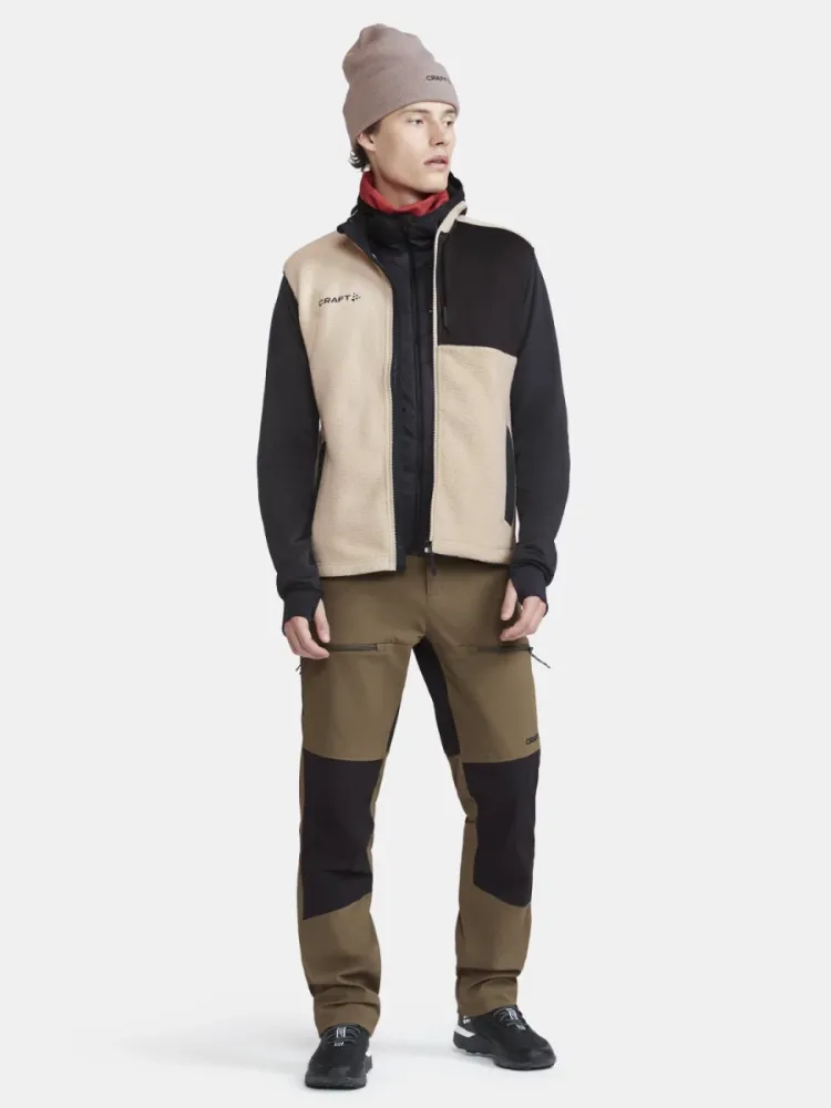 Fleece vest, herr