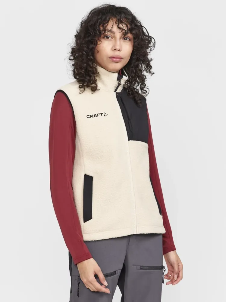 Fleece vest, dam