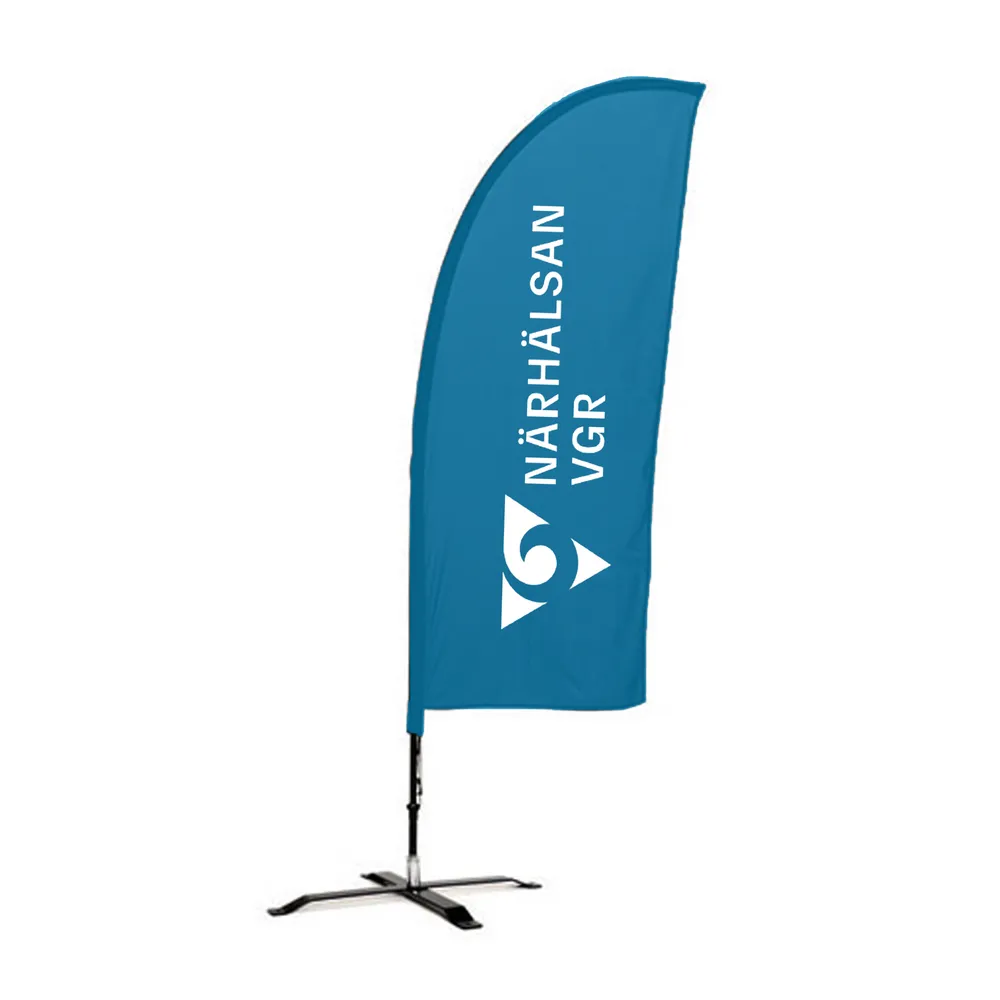 NH, Beachflagga, blå