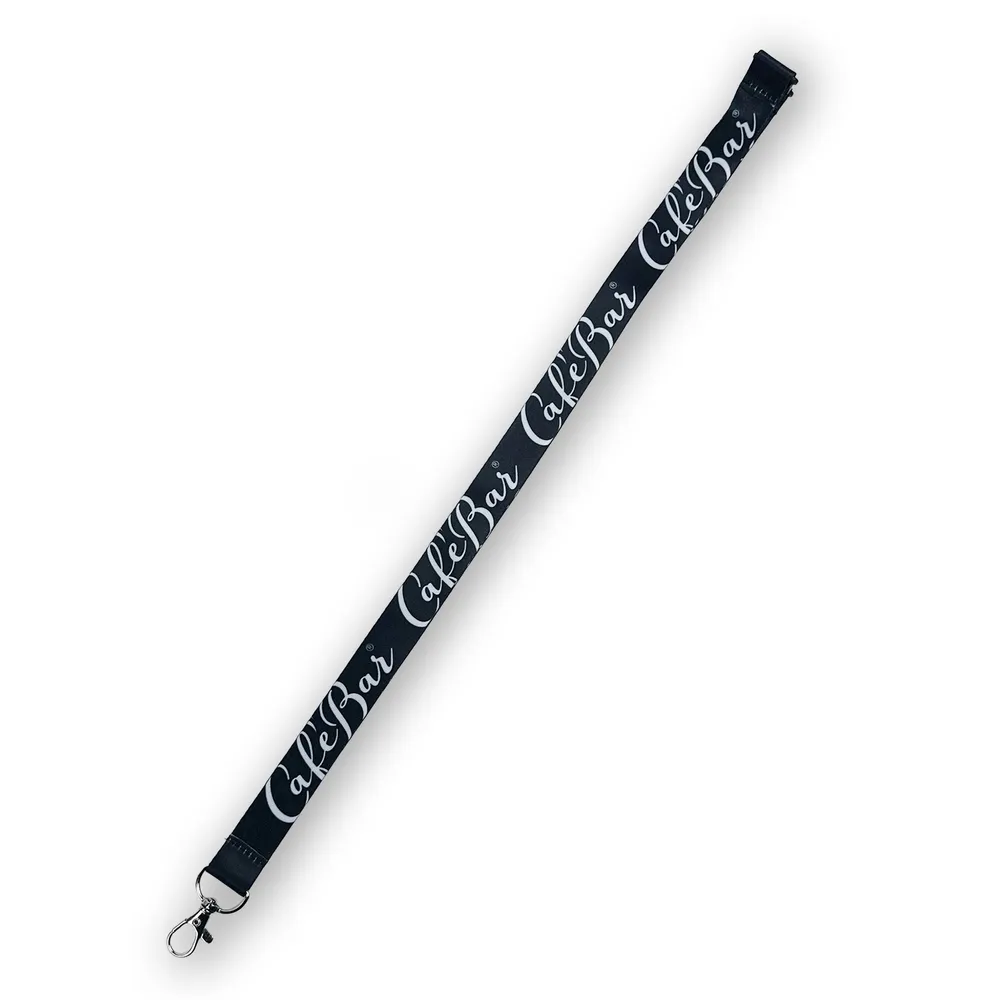 Logoband med säkerhetsspänne, svart 25-pack