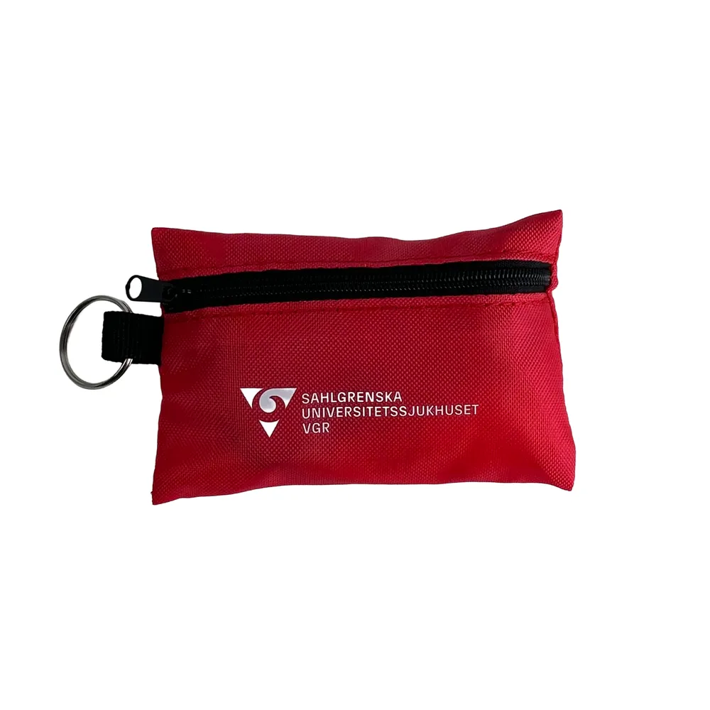 First aid kit, 50-pack, röd