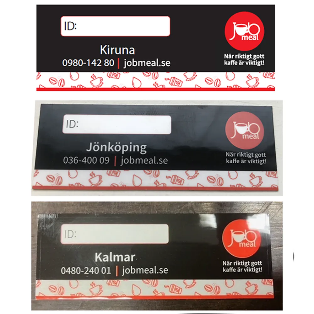 Maskinetiketter ID: