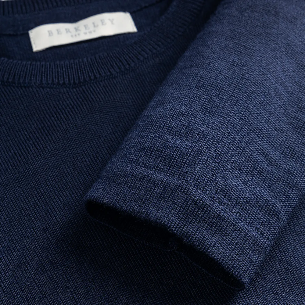 Tröja, merino, crew neck, dam