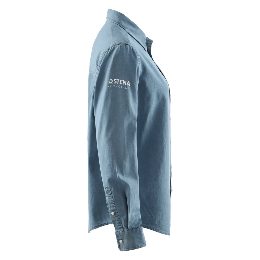 STENA Recycling, Jeansskjorta, casual, dam
