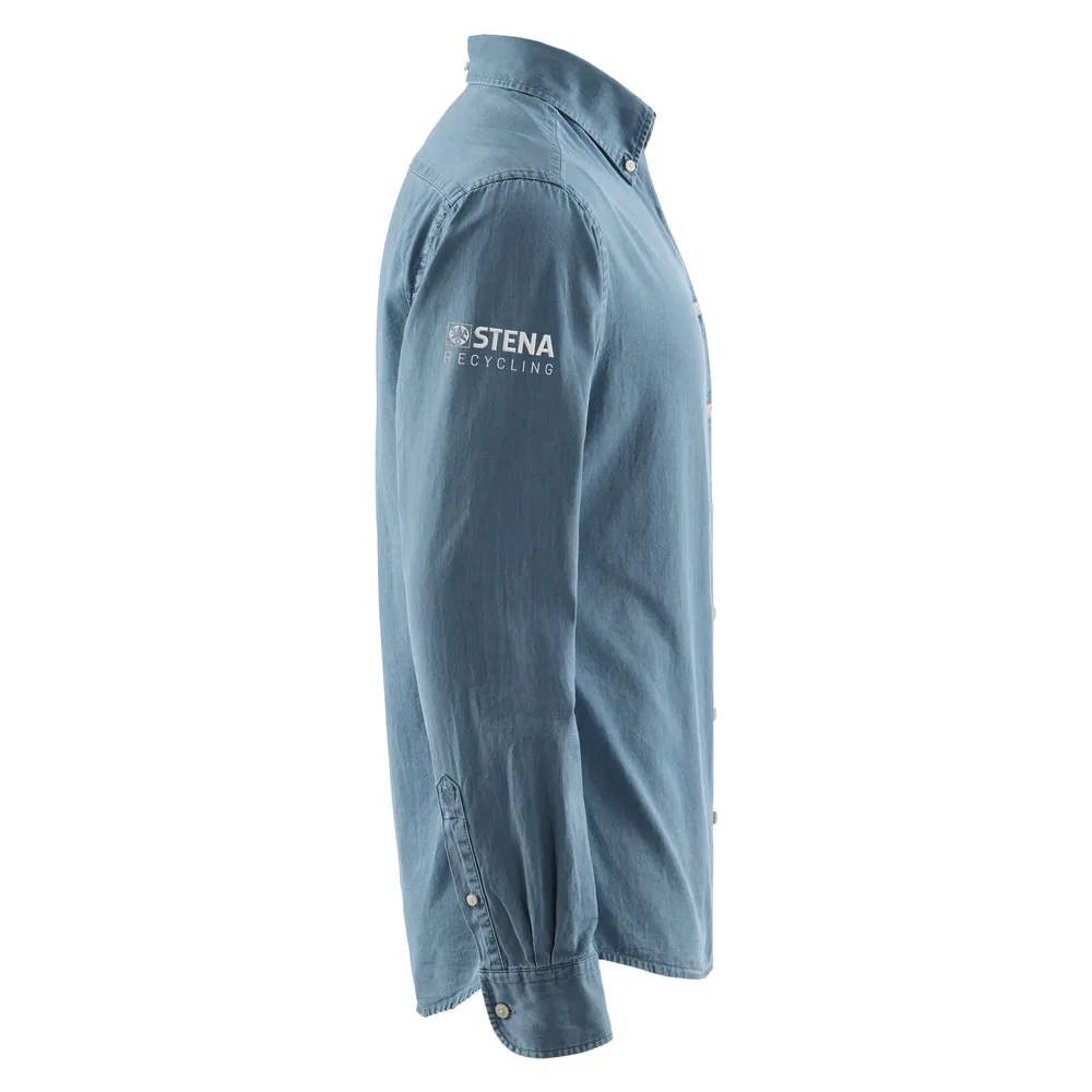 STENA Recycling, Jeansskjorta, regular, herr