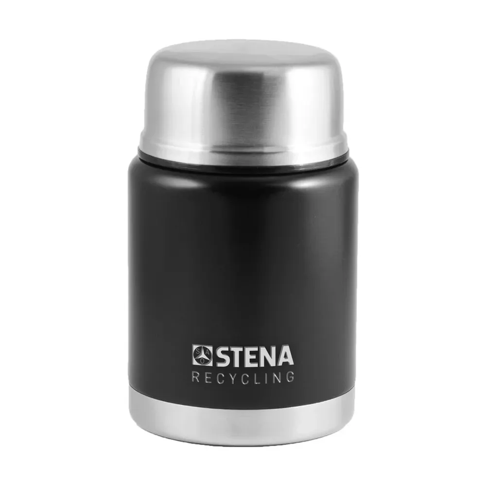 STENA Recycling, Mattermos, 500ml, svart
