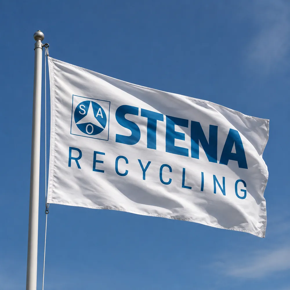 STENA Recycling Flagga 300x180