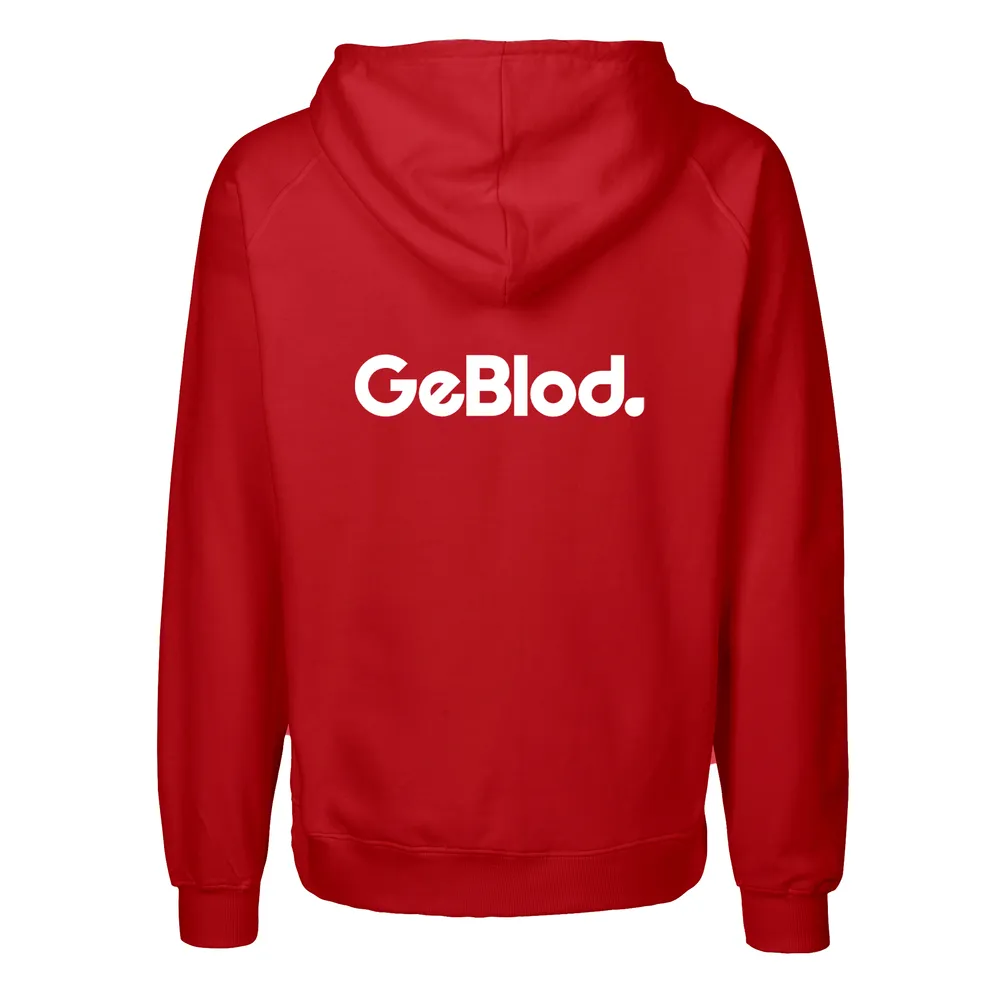 GeBlod, hoodie med dragkedja, herr