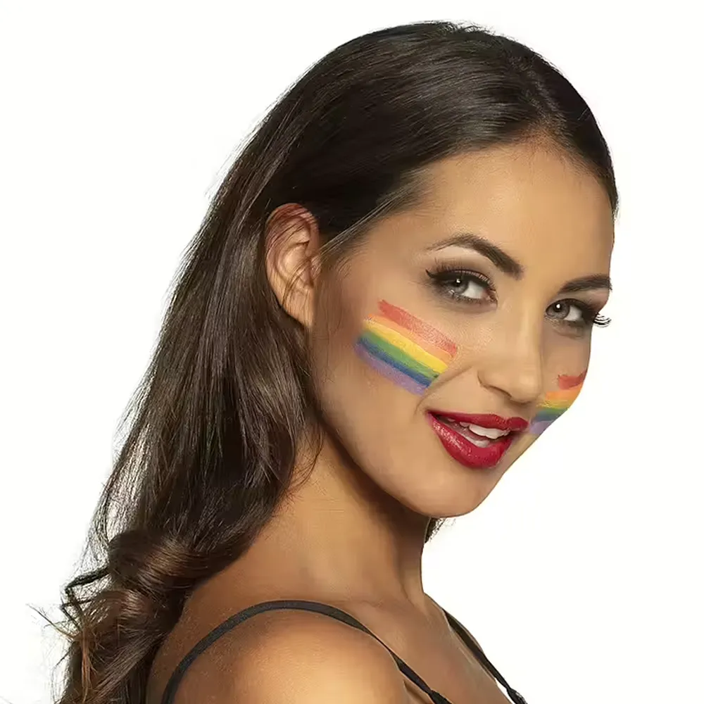 PRIDE, Ansiktsfärg, 10-pack