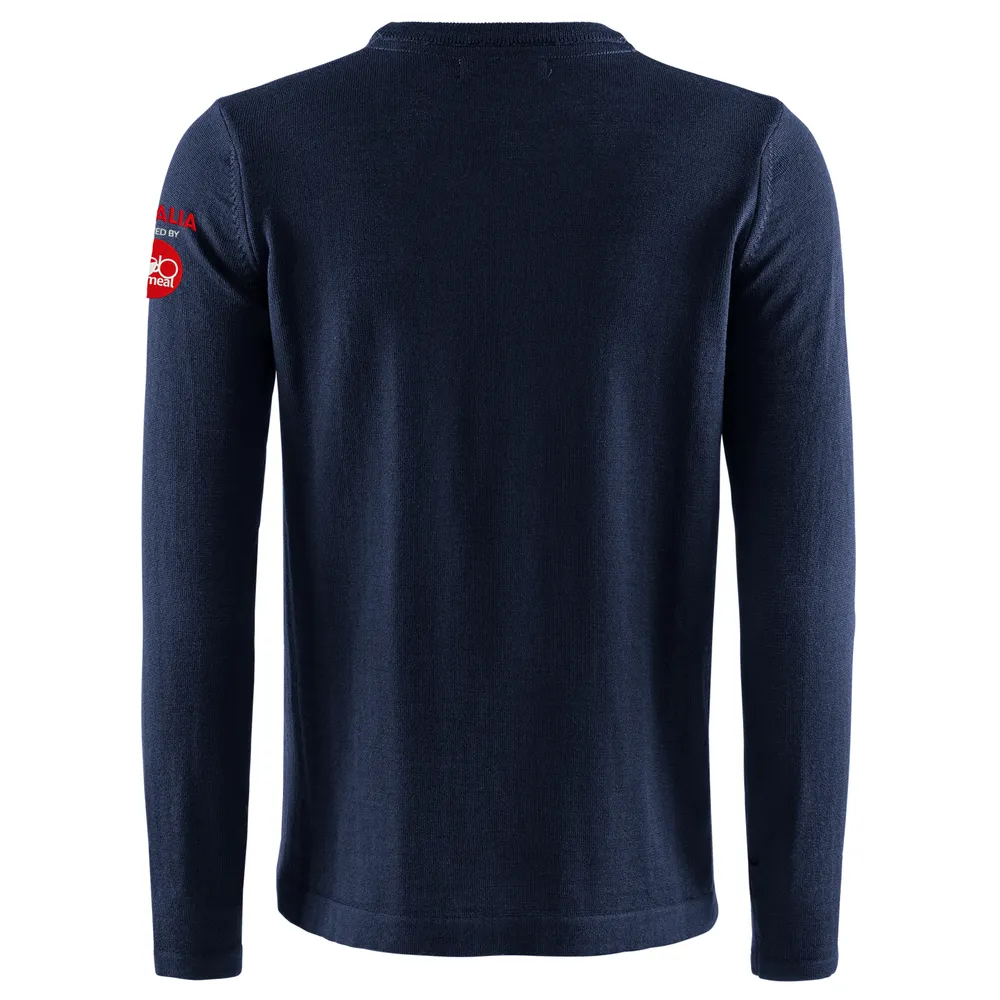 Tröja, merino, crew neck, dam