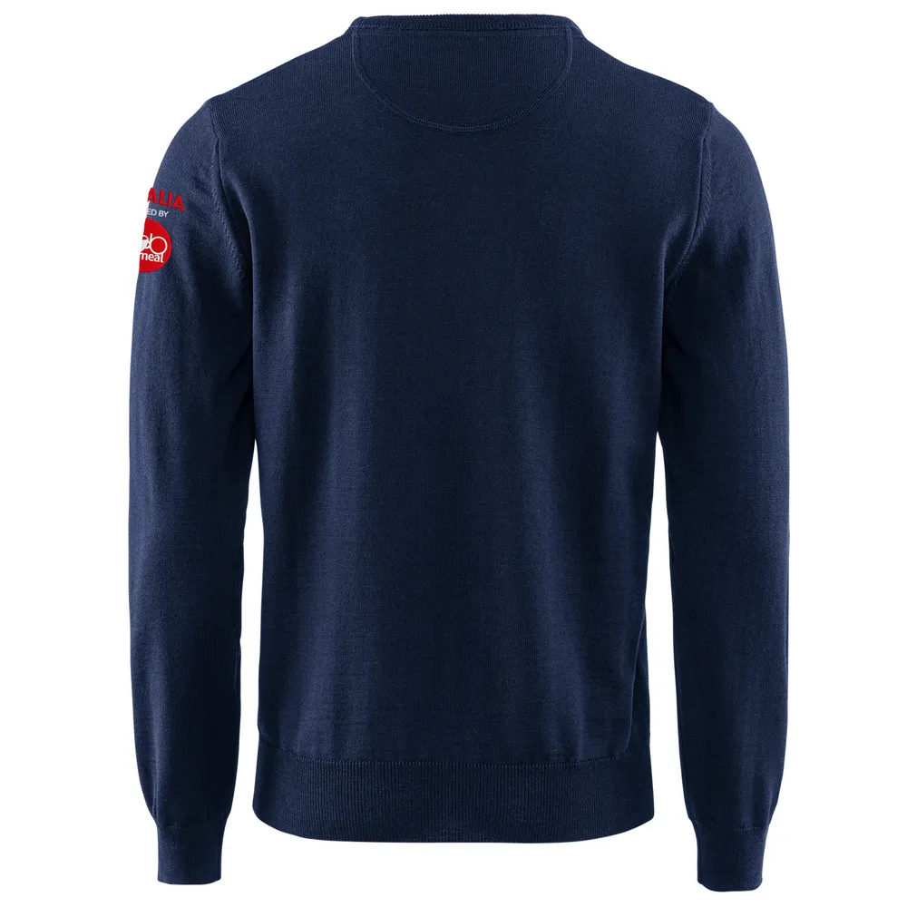 Tröja, merino, crew neck, herr