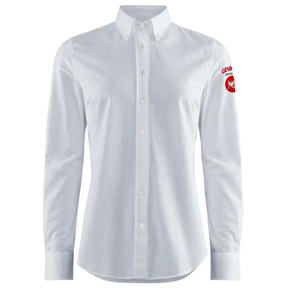 Skjorta, oxford, tailored, dam