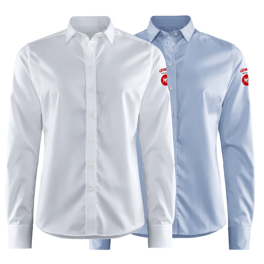 Skjorta, tailored, strykfri, dam